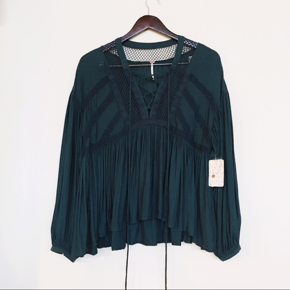Free People tunic blouse